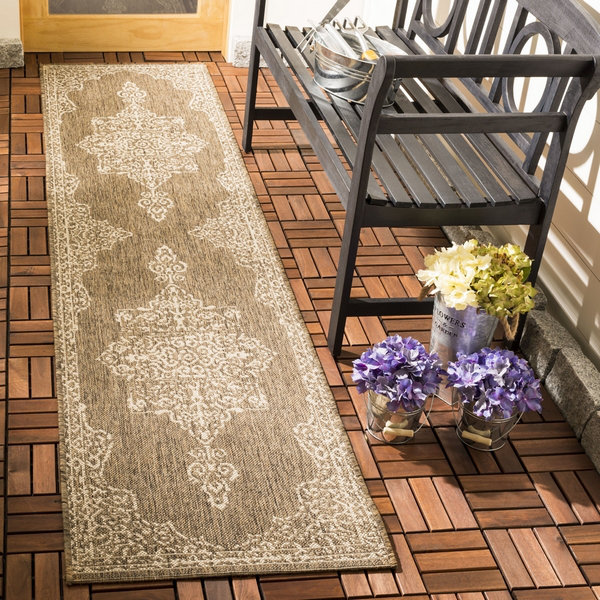 Radslavice Oriental Indoor / Outdoor Area Rug, Runner 61 x 244 cm