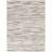 Holzer Cream/Black Abstract Stripe Area Rug-880651543