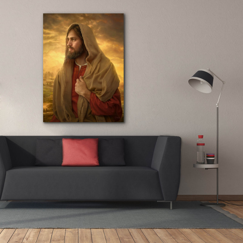 «Light of the World» par Howard Lyon, art mural sur toile, L 40 po x H 54 po