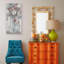 «Bottles and Blooms Soft», reproduction de peinture acrylique sur toile tendue-717778262