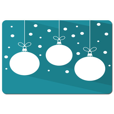 Fischer Polyester, Wood/Bamboo No Pattern Rectangle Placemat