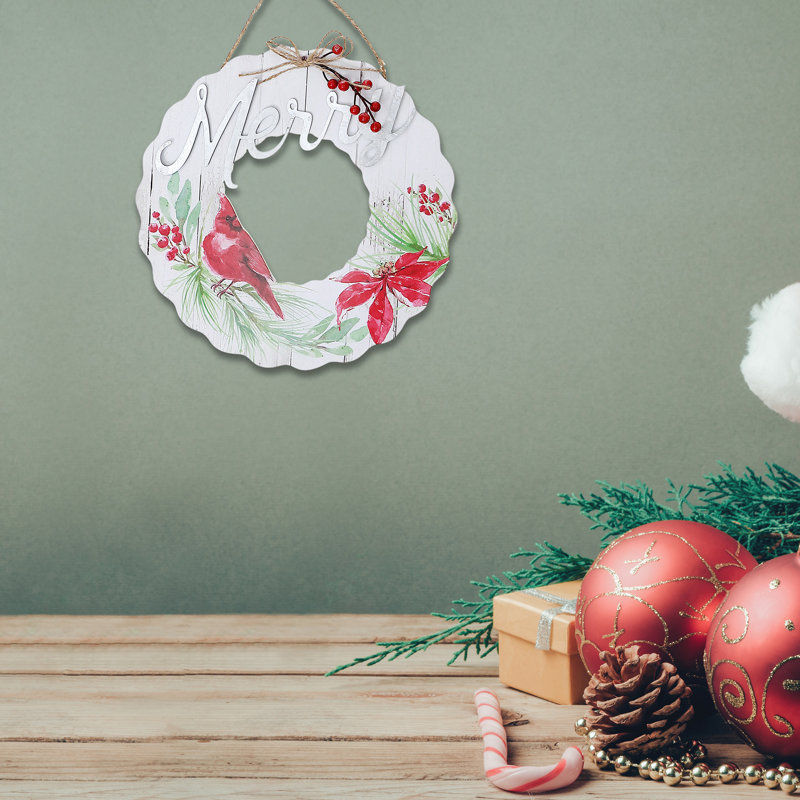 Couronne en bois Cardinal Hanger