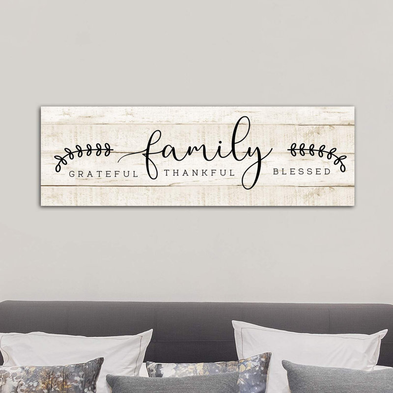 Family by CAD Designs - Wrapped Canvas Panoramic Print, 121.92 cm H x 40.64 cm W x 1.91 cm D