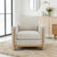 Fauteuil rembourré en tissu-631355154