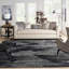 Abstract Area Rug in Black/Ivory-1685190355