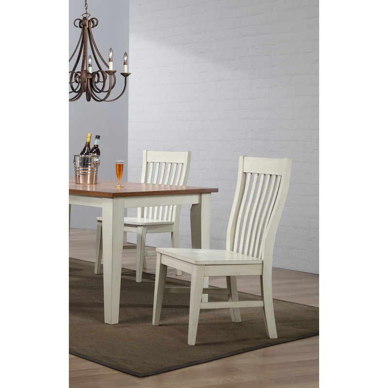 Chaise Calderon, Blanc antique