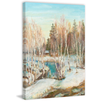 «Day Dreams In Streams», reproduction sur toile tendue