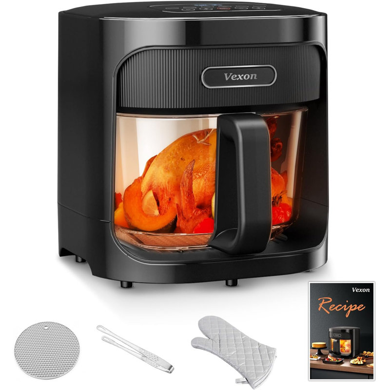 Friteuse à air 4,5 litres en verre