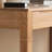 Burlywood Rectangular Solid Wood with 3 drawers desk-989718857