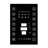 Pescia 23x31 Remote Controlled Matte Black Thermostatic LED Rainfall Waterfall Shower System