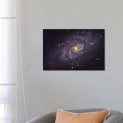 The Triangulum Galaxy (NGC 598) by Roth Ritter - Wrapped Canvas Print