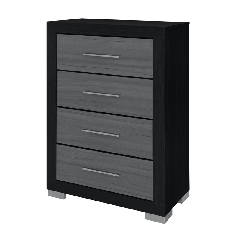 Commode ELsa noire et grise