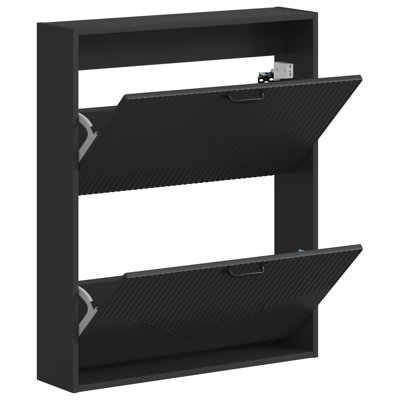 Flip Down Shoe Storage