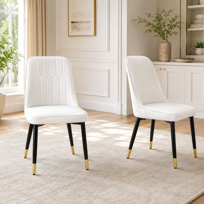 Chaise d'appoint Anareli, Blanc