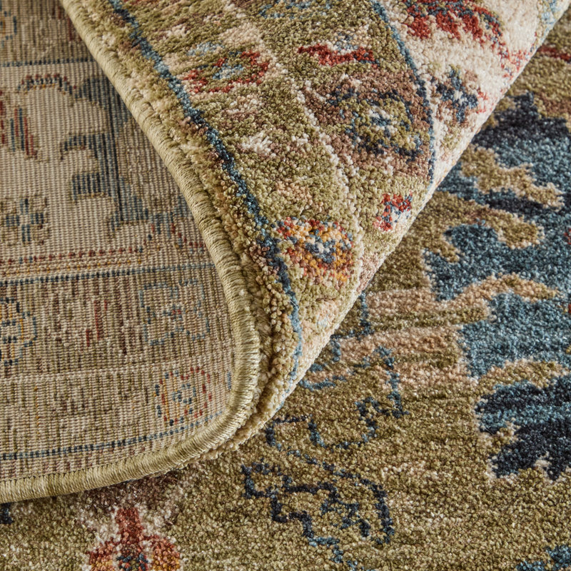 Pearson Traditional Persian Green Area Rug, Rectangle 12' x 15'