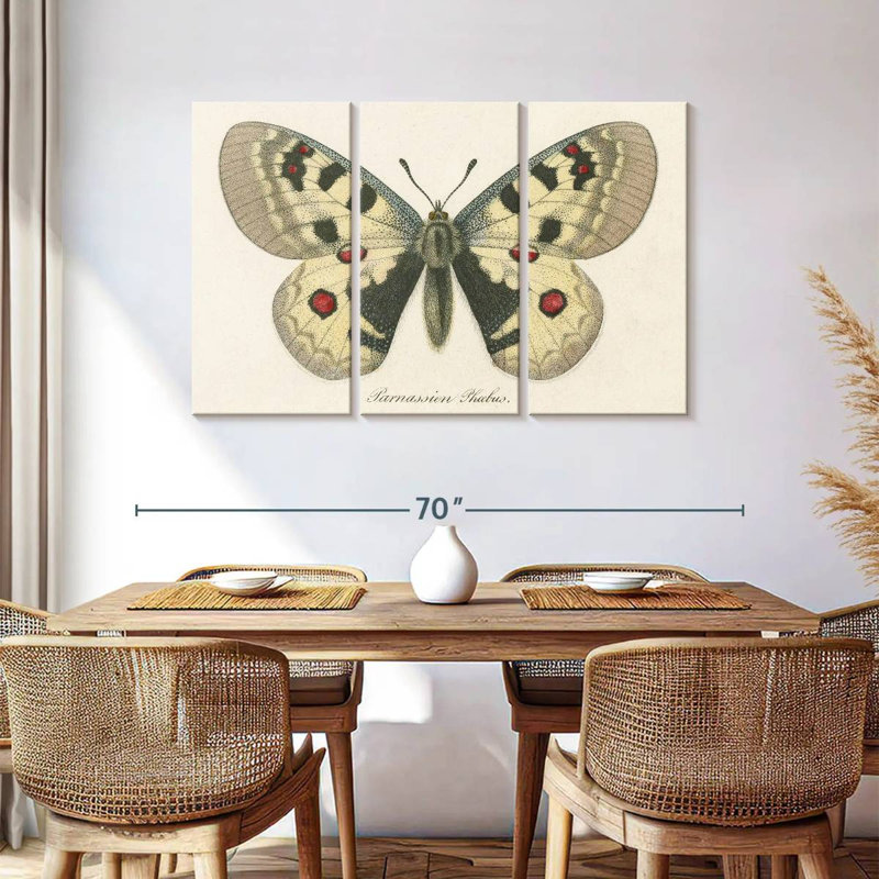 Brampt Natures Butterfly III, 36" H x 57" W