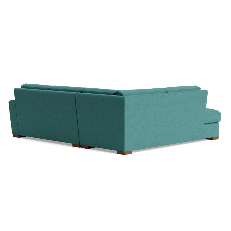 Couch Potato Sectional, Left Hand Facing, Performance Weave - Spruce