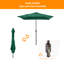 Parasol carré de 78 po Rovner-1450716287