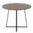 Contemporary Dining Table in Black Metal and Walnut Wood-135271110