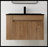 30'' Single Bathroom Vanity with Ceramic Top-97891081