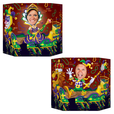 Ensemble de 6 accessoires photo Mardi Gras