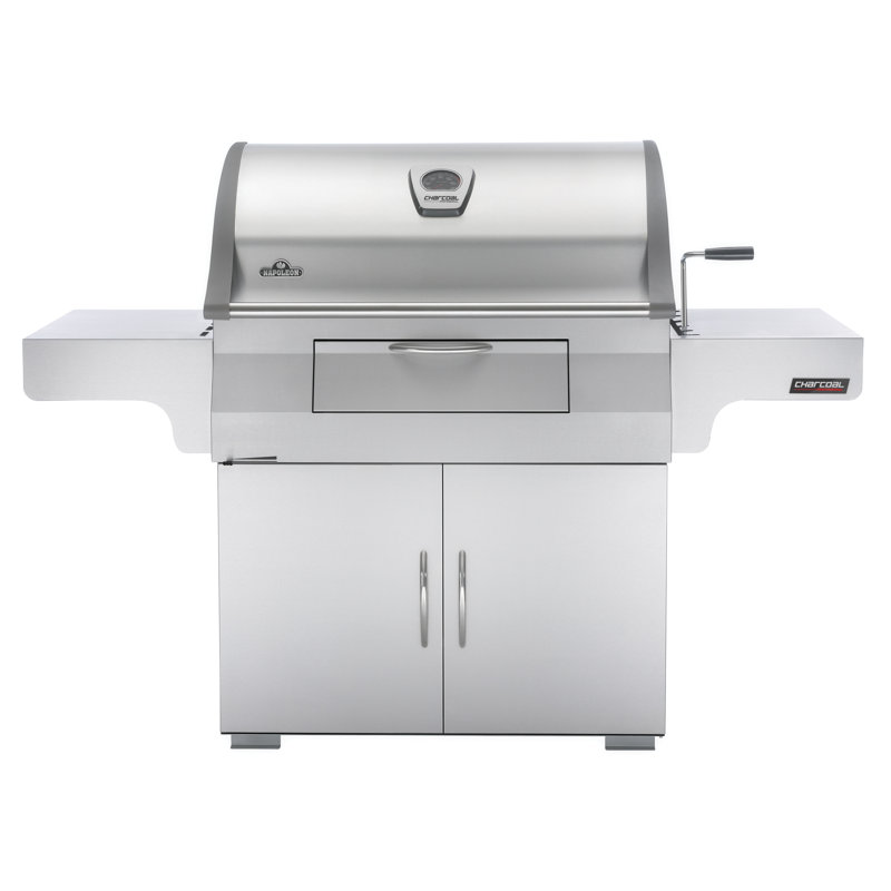 Napoleon 67.5" Professional Charcoal Grill with Smoker