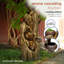 Fontaine d'écorce d'arbre en résine avec lumière Jaason-97804499