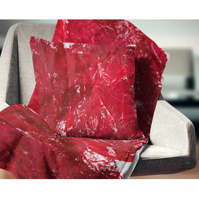 Abstract Throw Pillow