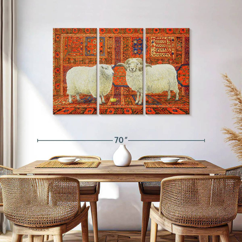 Brampt Persian Wool, 36" H x 57" W