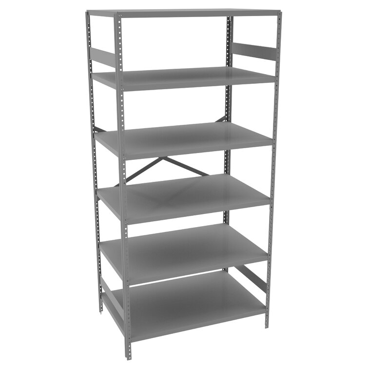 Adjustable Metal Shelf Shelving Unit Storage Small Places — BestOffice