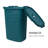  60 L Slim Laundry Hamper, Clothes Basket, Lid, Plastic-111360885-111360883