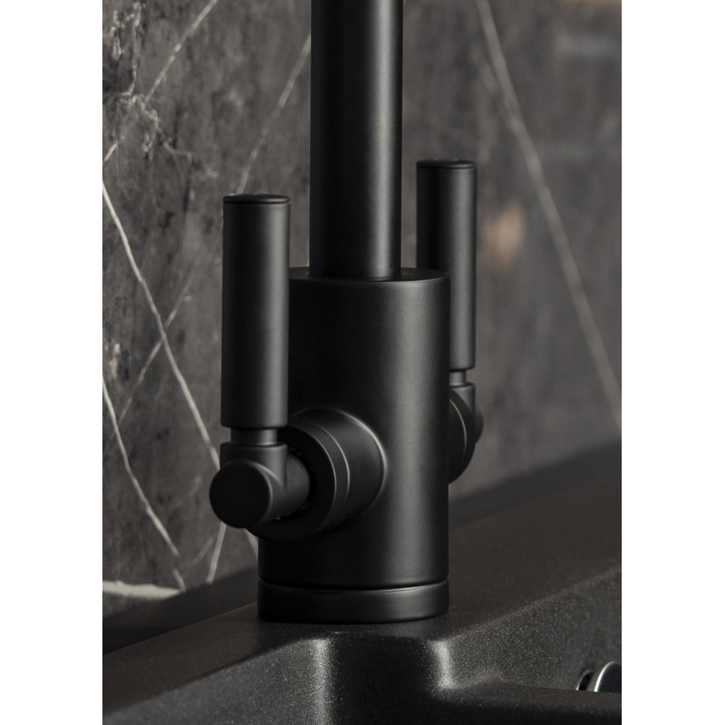 Abode Designs Brolle Kitchen Faucet, Matt Black
