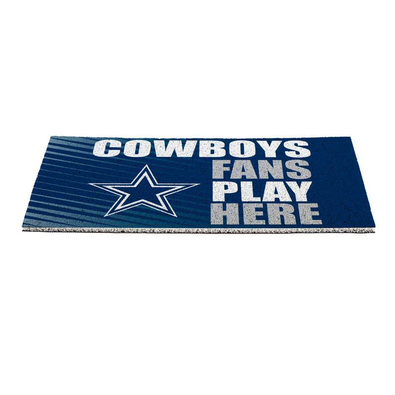 Tapis en PVC Dallas Cowboys Fan, 28 po x 16 po