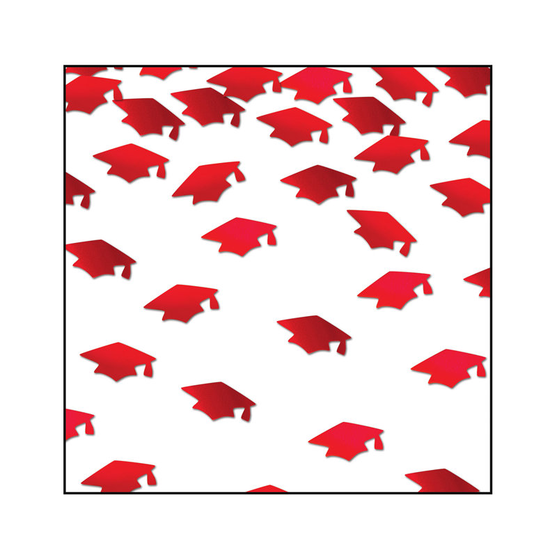 Diplômes à confetti, Rouge