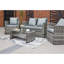 Majoch Polyethylene (PE) Wicker 4 - Person Seating Group with Cushions