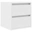 Armoire de chevet murale vidaXL Bois d'ingénierie-1293625803