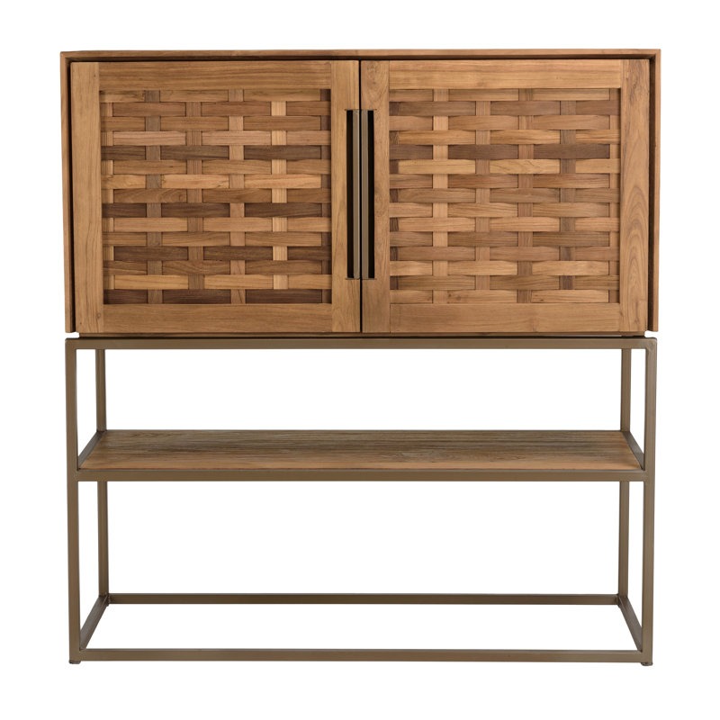Leopoldeen 105.5cm Solid Wood Sideboard