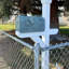 Heavy Duty Galvanized Steel Mailbox Post Rural Mail Box Postal Storage Box With Butterfly Decoration Vintage
