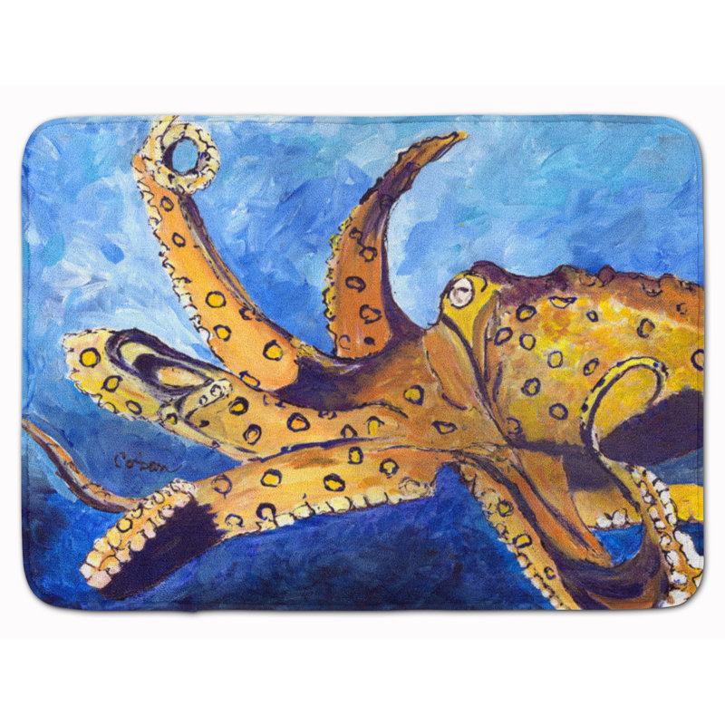 Wesley Memory Foam Non-Slip Bath Rug