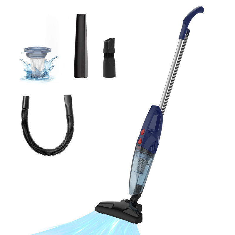 Aspirateur-balai à cordon, noir, 10 m