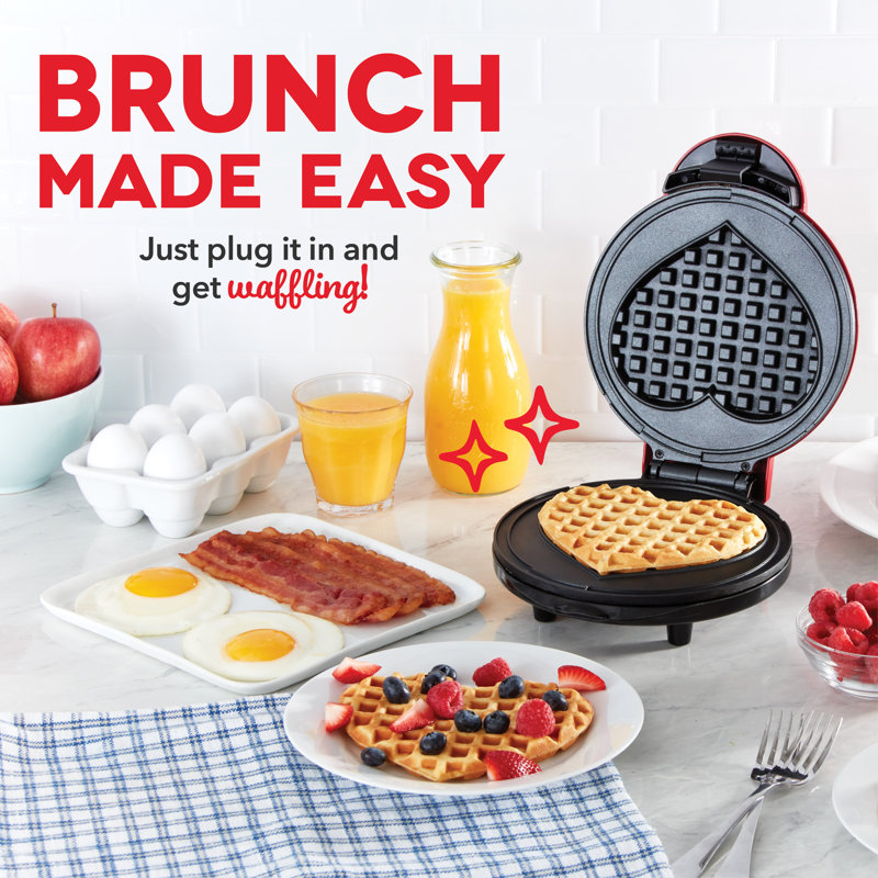 Dash Express Heart Waffle Maker