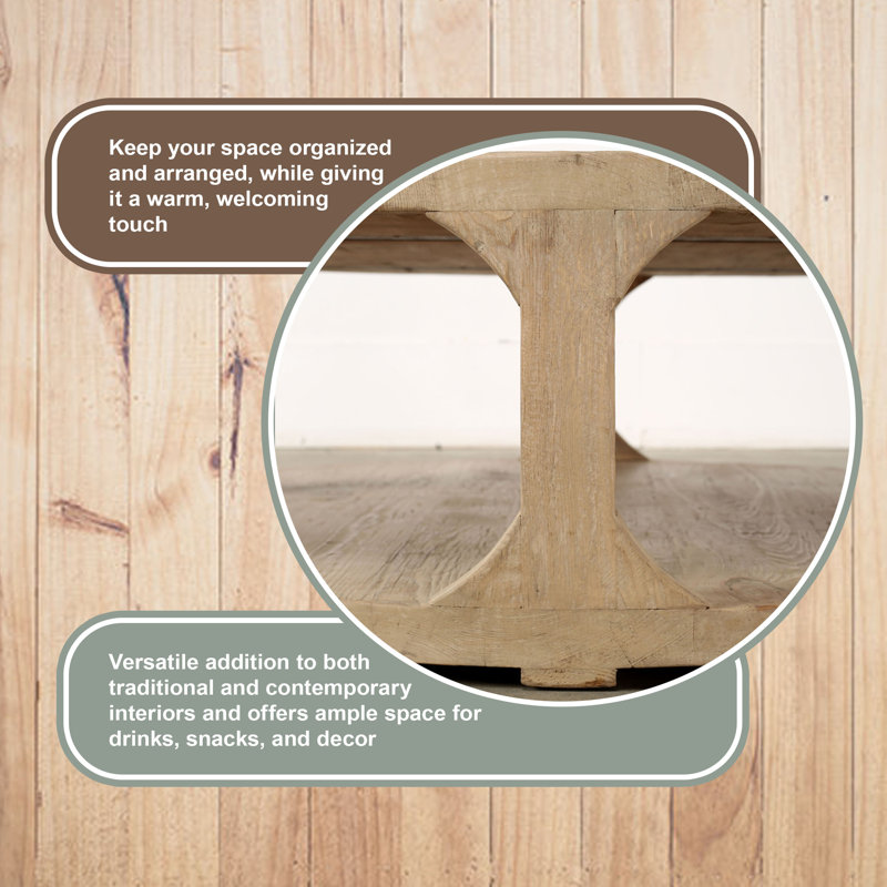 Solid Wood Coffee Table