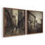 «Vintage Landscape LX», impression giclée sur cadre - ensemble de 2-207107314-207107322