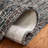 Najha Abstract Hand Tufted Wool/Cotton Rug in Dark Gray/Brown-1688012637