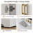 Alpharetta 48'' Freestanding Single Bathroom Vanity with Engineered Stone Top-1903243648