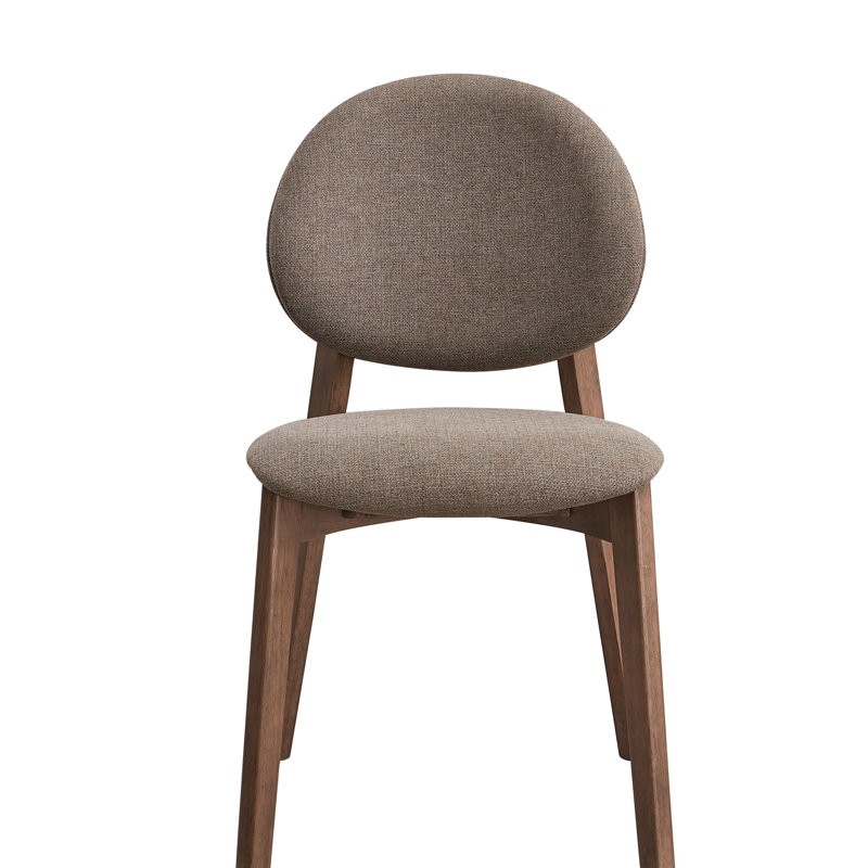 Ensemble de salle à manger 5 pièces Hadasa avec table rectangulaire et chaises rembourrées, parfait pour les repas de famille confortables et élégants
