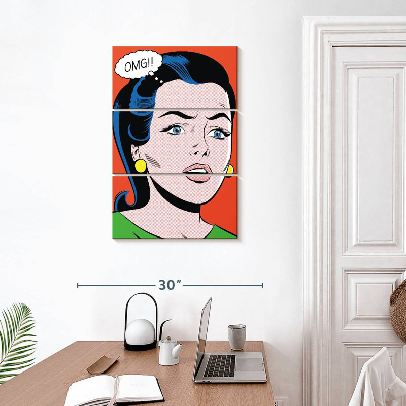 Leisha OMG, 32" H x 20" W