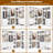 Freestanding 87.2" L x 39.2" W x 80" H Corner Closet Organizer with 5 Drawers and 12 Shelves-445517947