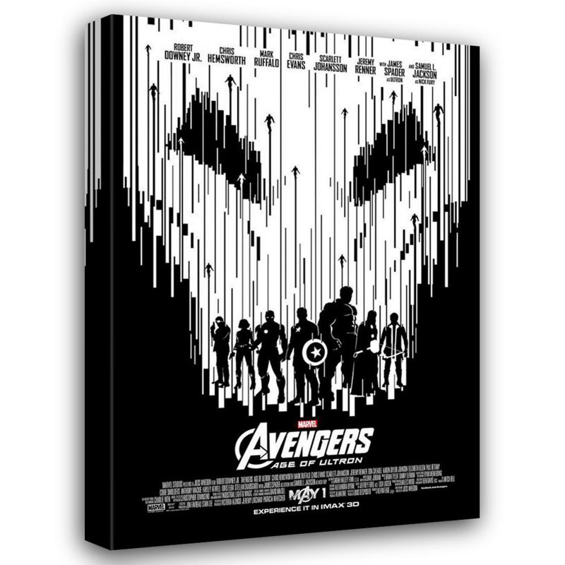 Avengers: l'ère d'Ultron, H 24 po x l 16 po