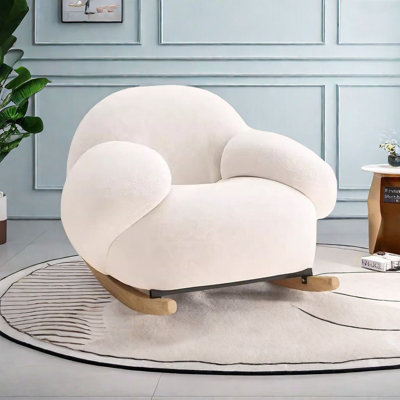 Chaise berçante simple pour la maison